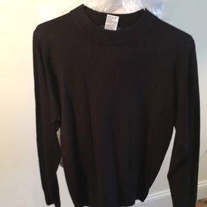 Sag Harbor black cowl neck sweater